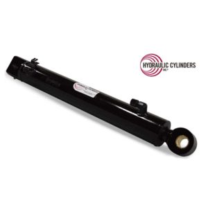 Welded Hydraulic Cylinder (Base Mount: Drilled Thru Lug, Rod Mount: Cross-Tube), 2.75 Bore, 1.625 Rod, 17.75 Stroke