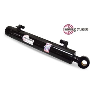 Welded Hydraulic Cylinder (Base Mount: Drilled Thru Lug, Rod Mount: Cross-Tube), 3.00 Bore, 1.50 Rod, 21.50 Stroke