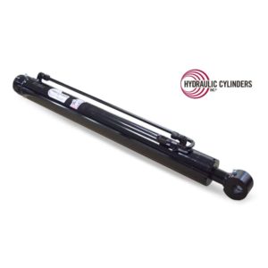 Welded Hydraulic Cylinder (Base Mount: Drilled Thru Base, Rod Mount: Cross-Tube), 3.00 Bore, 1.625 Rod, 25.438 Stroke