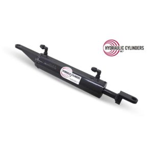 Welded Hydraulic Cylinder (Base Mount: Drilled Thru Lug, Rod Mount: Drilled Thru Lug), 65mm Bore, 25mm Rod, 9.375 Stroke