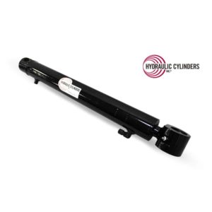 Welded Hydraulic Cylinder (Base Mount: Drilled Thru Base, Rod Mount: Cross-Tube), 2.25 Bore, 1.25 Rod, 17.50 Stroke