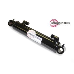 Welded Hydraulic Cylinder (Base Mount: Cross-Tube, Rod Mount: Cross-Tube), 2.00 Bore, 1.25 Rod, 8.00 Stroke