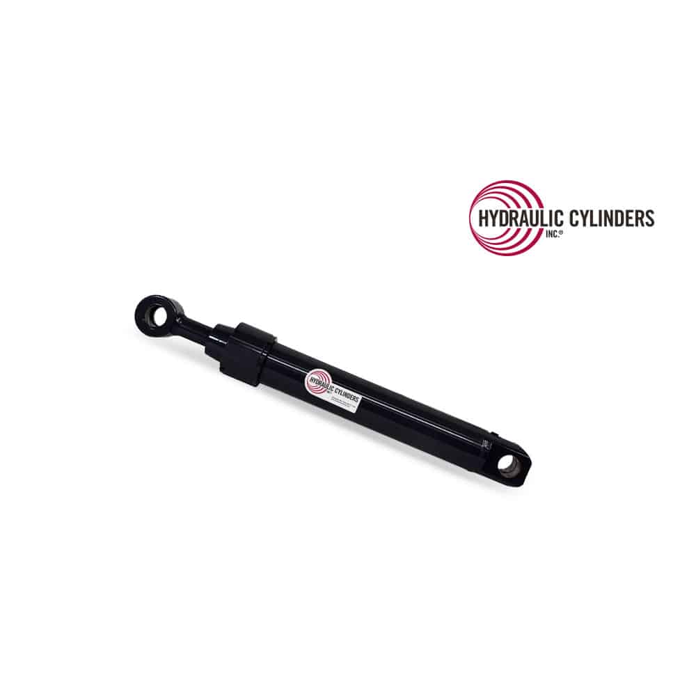 Welded Hydraulic Cylinder (Base Mount: Drilled Thru Lug, Rod Mount: Drilled Thru Lug), 115mm Bore, 63mm Rod