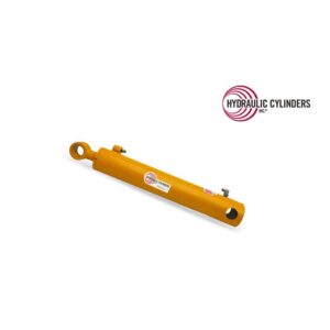 Welded Hydraulic Cylinder (Base Mount: Drilled Thru Base, Rod Mount: Drilled Thru Lug), 100mm Bore, 50mm Rod