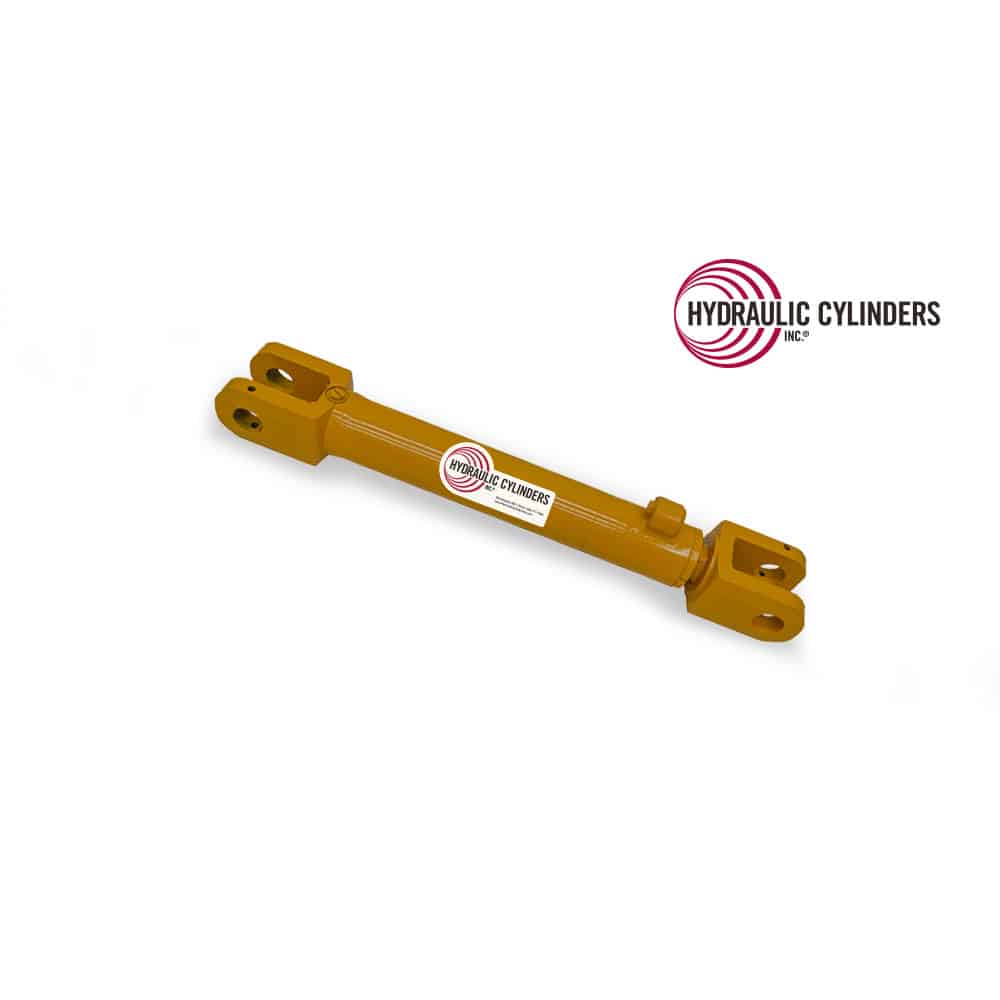 Welded Hydraulic Cylinder (Base: , Rod: ): 80mm Bore, 45mm Rod, Stroke, Pin