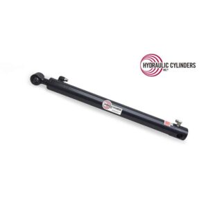 Welded Hydraulic Cylinder (Base Mount: Drilled Thru Base, Rod Mount: Drilled Thru Lug), 80mm Bore, 50mm Rod