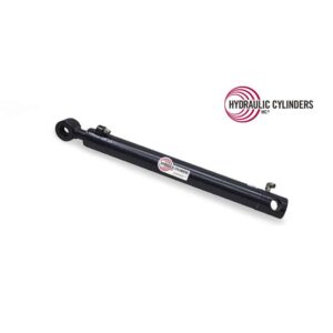 Welded Hydraulic Cylinder (Base Mount: Drilled Thru Base, Rod Mount: Cross-Tube), 90mm Bore, 56mm Rod