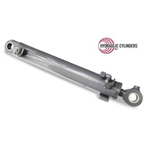 Welded Hydraulic Cylinder (Base Mount: Drilled Thru Lug, Rod Mount: Drilled Thru Lug), 50mm Bore, 30mm Rod, 13.57 Stroke