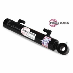 Welded Hydraulic Cylinder (Base Mount: Drilled Thru Base, Rod Mount: Cross-Tube), 2.00 Bore, 1.25 Rod, 8.00 Stroke