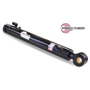 Welded Hydraulic Cylinder (Base Mount: Drilled Thru Base, Rod Mount: Cross-Tube), 2.75 Bore, 1.75 Rod, 18.375 Stroke