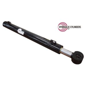 Welded Hydraulic Cylinder (Base Mount: Drilled Thru Base, Rod Mount: Cross-Tube), 2.75 Bore, 2.00 Rod, 25.00 Stroke