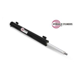 Welded Hydraulic Cylinder (Base Mount: Drilled Thru Base, Rod Mount: Threaded), 2.00 Bore, 1.00 Rod, 16.375 Stroke