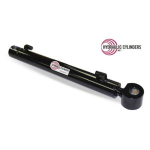 Welded Hydraulic Cylinder (Base Mount: Drilled Thru Base, Rod Mount: Cross-Tube), 2.00 Bore, 1.25 Rod, 15.00 Stroke