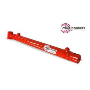Welded Hydraulic Cylinder (Base Mount: Drilled Thru Base, Rod Mount: Cross-Tube), 45mm Bore, 30mm Rod, 18.688 Stroke