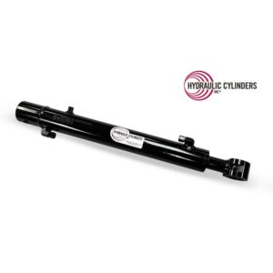 Welded Hydraulic Cylinder (Base: Drilled Thru Base, Rod: Cross-Tube): 2.25 Bore, 1.50 Rod, 15.125 Stroke, 1.375 Pin