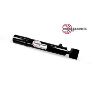 Welded Hydraulic Cylinder (Base: Drilled Thru Base, Rod: Cross-Tube): 50mm Bore, 25mm Rod, 8.063 Stroke, 1.00 Pin