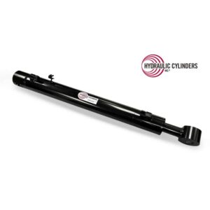 Welded Hydraulic Cylinder (Base: Drilled Thru Base, Rod: Cross-Tube): 2.75 Bore, 1.75 Rod, 21.625 Stroke, 35mm Pin