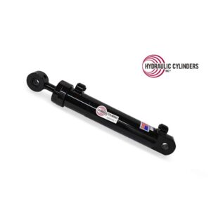 Welded Hydraulic Cylinder (Base Mount: Drilled Thru Lug, Rod Mount: Drilled Thru Lug), 3.50 Bore, 1.50 Rod, 14.00 Stroke