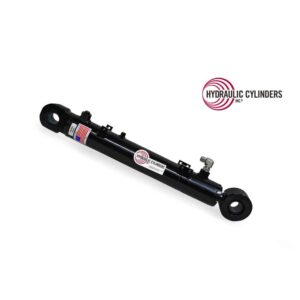 Welded Hydraulic Cylinder (Base Mount: Drilled Thru Lug, Rod Mount: Cross-Tube), 3.00 Bore, 1.50 Rod, 434mm Stroke