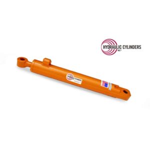 Welded Hydraulic Cylinder (Base Mount: Drilled Thru Lug, Rod Mount: Drilled Thru Lug), 2.75 Bore, 1.375 Rod, 14.563 Stroke