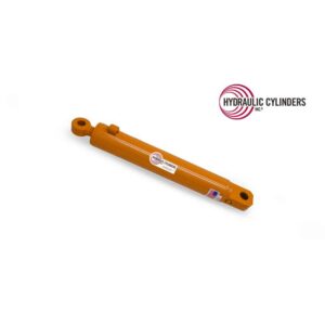 Welded Hydraulic Cylinder (Base Mount: Drilled Thru Lug, Rod Mount: Drilled Thru Lug), 4.00 Bore, 2.00 Rod, 21.75 Stroke