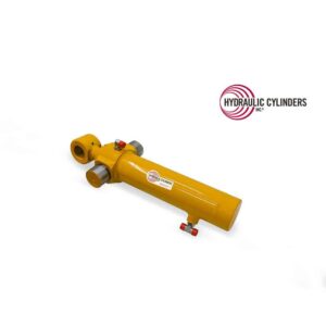 Welded Hydraulic Cylinder (Base Mount: Trunnion, Rod Mount: Drilled Thru Lug), 90mm Bore, 50mm Rod