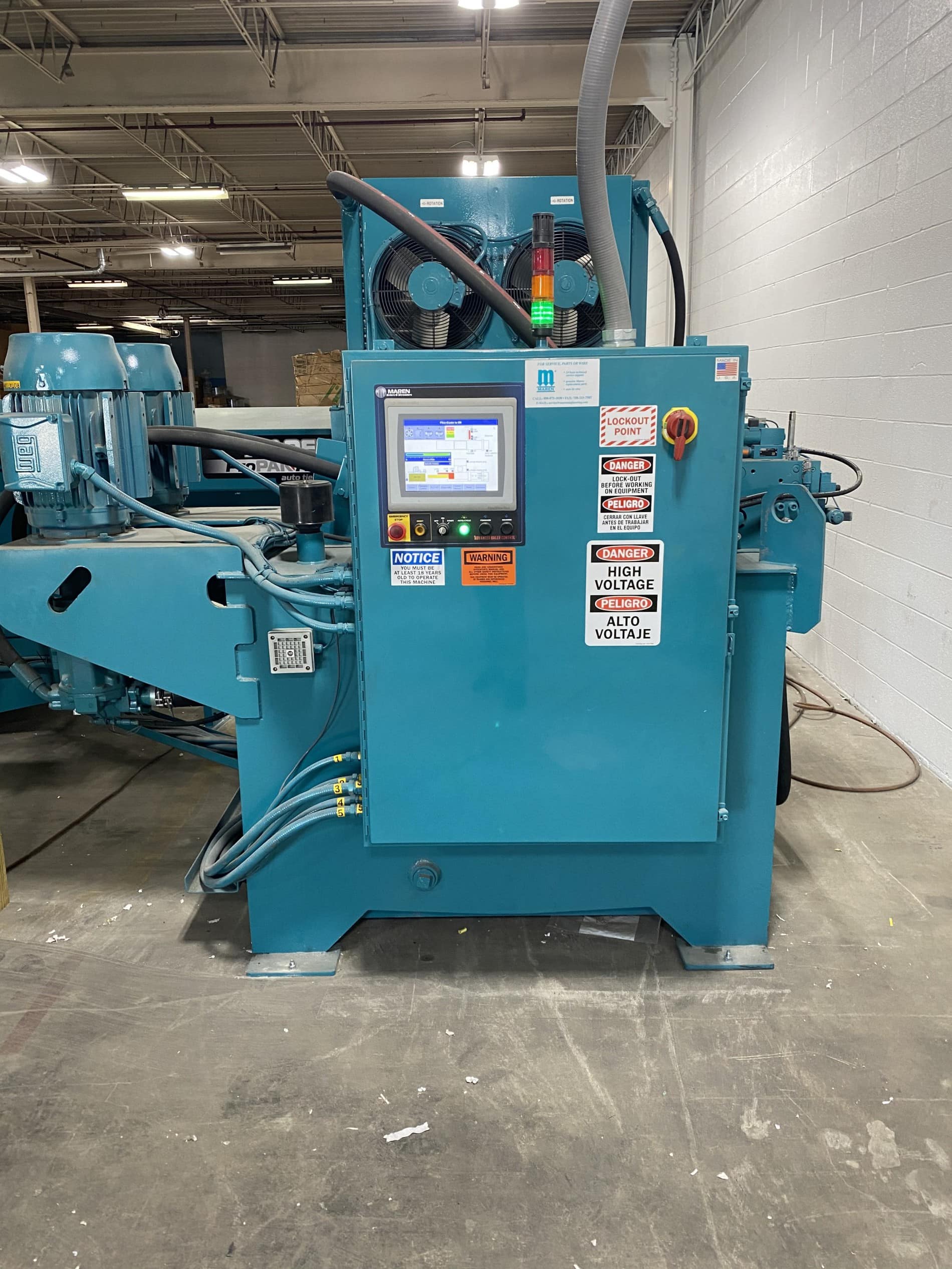 Maren ProPak A210W Auto Tie Baler - Image 3