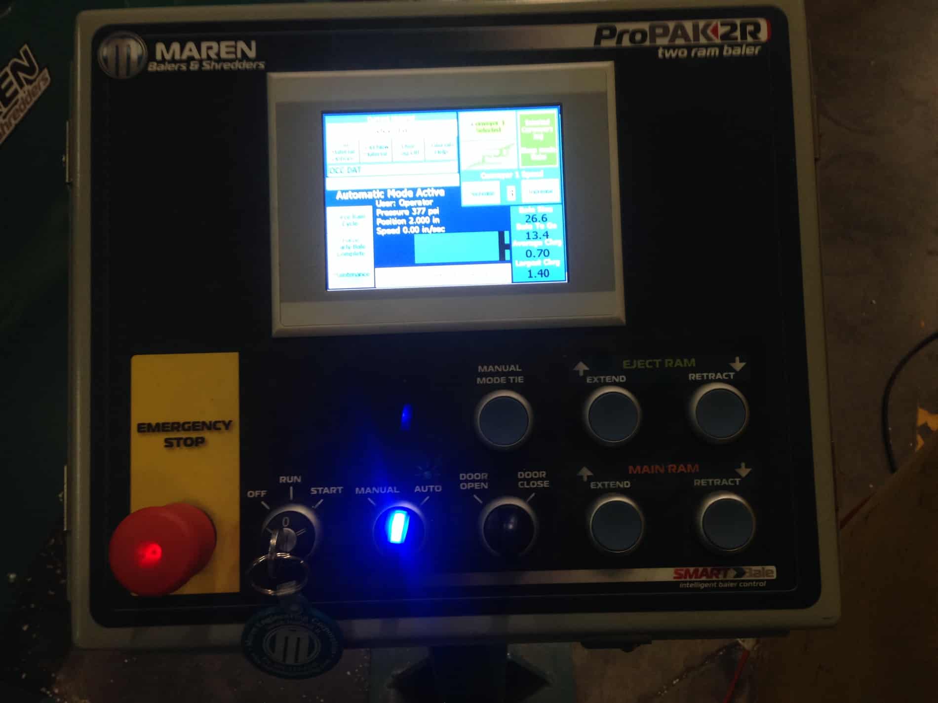Maren ProPAK 2R175 Two Ram Baler - Image 6